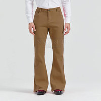 Fabriqué au Pakistan hommes pantalon évasé léger hommes pantalon évasé haute qualité fait hommes pantalon évasé