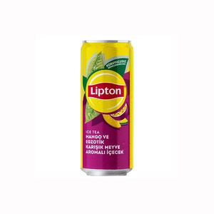 Té helado Lipton en lata de 330 ml, bebida refrescante de verano - Product Image 1
