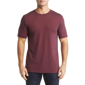 Los proveedores de Bangladesh al por mayor ofrecen camisetas ajustadas de diseño personalizado de alta calidad para hombre 100% algodón tejido para uso en el gimnasio OEM - Product Image 4