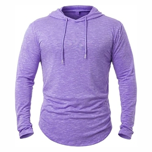 Sweat-shirt à capuche violet lavande, doux et décontracté, pour un usage quotidien, taille et design personnalisés - Product Image 6