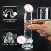 Venta caliente enorme pene TPE Material adulto sexo producto 91 9618678282 realista silicona consolador vibrador con ventosa