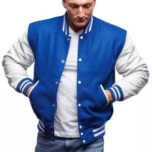 Chaquetas para Hombre de Talla Grande, Venta al por Mayor OEM, Chaqueta Universitaria Personalizable con Logotipo, Chaqueta Bomber de Béisbol para Hombre 2022 - Product Image 6