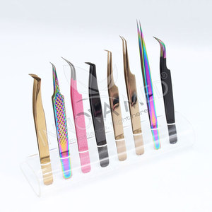 Đa-Mục Đích Vẻ Đẹp Nhíp Rose Gold Vẻ Đẹp Phụ Kiện Lông Mày Và Lông Mi Chải Chuốt Bộ Lông Mi Mở Rộng Nhíp Bộ - Product Image 2