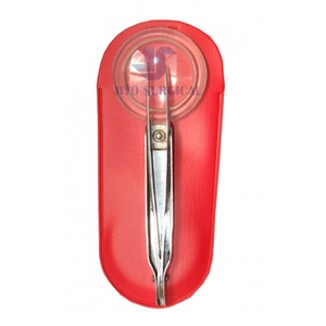 Pinzas para astillas con lupa Pinzas de acero inoxidable de precisión para eliminar astillas, vello y vello encarnado - Product Image 6