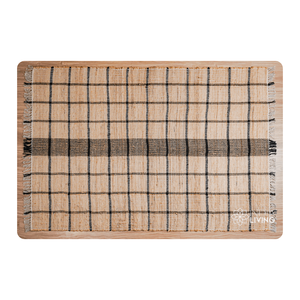 Alfombra de yute Baaz, alfombra tejida a mano y sostenible, perfecta para decoración del hogar y uso en interiores, disponible en varios tamaños - Product Image 1