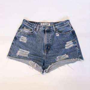 Vintage S Taille Denim Shorts Jeanagers Autre Artisanat Jeans Pantalon Court - Product Image 2