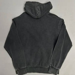 2025 nouveau 380 GSM lavage à l'acide pull à capuche Logo personnalisé imprimé OEM surdimensionné Streetwear sweat pour hommes vêtements d'hiver - Product Image 4