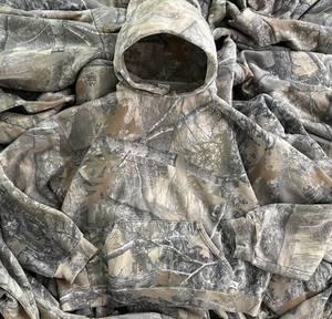 2025 haute qualité hommes 100% coton sweats à capuche haut à la mode gymnastique entraînement Jogging hauts solide avant hiver Hip Hop exercice OEM Service - Product Image 1