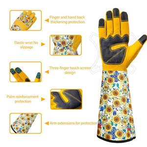 Thân Thiện Với Môi Bông Làm Vườn Găng Tay Thoải Mái Phù Hợp Cho Tất Cả Các Ngày Sử Dụng Đ<span class=keywords><strong>a</strong></span> Mục Đích Vườn Làm Việc Găng Tay - Product Image 5