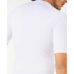 Moda media manga Rash Guard BJJ MMA Jiu-Jitsu manga corta hecho a medida Rash Guard para hombres - Product Image 5