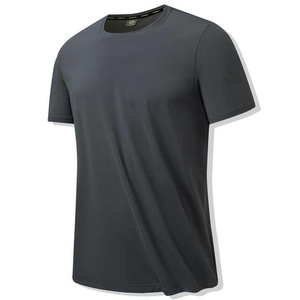Camiseta para correr de tela Premium para hombre, camiseta ligera de secado rápido que absorbe el sudor para gimnasio, Fitness al aire libre y Deportes de entrenamiento - Product Image 5