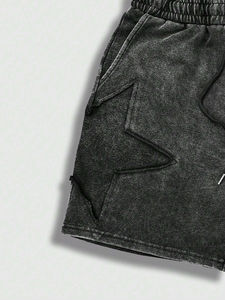 กางเกงขาสั้นผู้ชายสำหรับซักได้ทั้งชายและหญิงกางเกงขาสั้นผ้าปักลายกรดสำหรับเสื้อผ้าชั้นนำออกแบบโลโก้ได้ตามต้องการ - Product Image 6