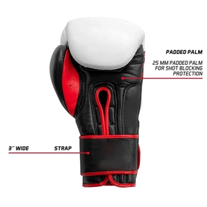 Guantes de Boxeo Profesionales Premium para Entrenamiento y Sparring, Soporte de Muñeca Mejorado, Guantes para Saco de Boxeo para Gimnasio y Fitness - Product Image 4