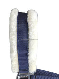 เบาะรองไนลอนอัจฉริยะสายคล้องคอขนแกะโครเมี่ยมสีสันสดใสอุปกรณ์เหล็กขี่ม้าสำหรับนักแข่งม้าขี่ม้า - Product Image 5