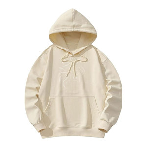 2025 pull à capuche pour hommes nouvelle version décontracté motif solide 100% coton pour l'automne et l'hiver - Product Image 1