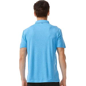 เสื้อกอล์ฟทีมออกแบบได้เองสำหรับผู้ชายเสื้อไซส์ใหญ่พิเศษระบายอากาศเป็นมิตรกับสิ่งแวดล้อมแขนสั้นสีทึบพิมพ์โลโก้ได้ตามต้องการ - Product Image 6