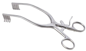 Adson cerebellum retractor สแตนเลสเครื่องมือทางการแพทย์ที่ยึดเข็ม - Product Image 2