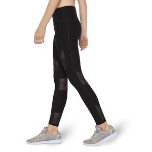 Wholesale Women's High Waist Full Length Yoga <b>Leggings</b> Tummy Control Side Stripe Sheer Panel Four-Way Stretch Seamless Design - Product Image 3