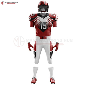 Nouvelle conception à la mode uniformes de football américain impression personnalisée sublimée uniformes de football américain pour les ensembles d'équipe - Product Image 5