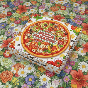 Cajas de Pizza de Papel Kraft Ecológicas Personalizadas de Vietnam, Tamaños Personalizados de 12\", 14\", 16\", 35 cm, Aptas para Microondas, con Logotipo Personalizado para Alimentos - Product Image 4