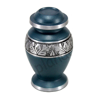 Urne funéraire pour animaux de compagnie en marbre vert |   Urne commémorative artisanale en métal pour cendres d'animaux de compagnie, urne funéraire, souvenir, récipient de commémoration