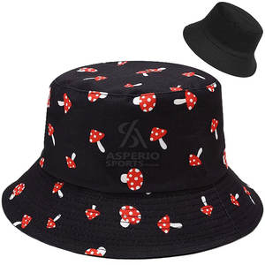 Chapeaux de seau personnalisés uniques Vente à chaud Chapeaux de seau unis Chapeau de seau d'impression de mode de haute qualité - Product Image 1