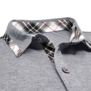 Nueva moda de hombre para camisas de verano de punto de algodón estampado al aire libre Sportwear Casual marca Drop Shipping - Product Image 4