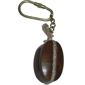 Bloc de Pullay en bois porte-clés article Vintage de luxe survie en plein air étanche artisanat indien article Top produit nouveau Design 2025 - Product Image 1