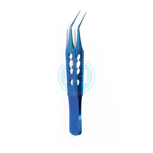Pinzas de Capsulorrexis Utrata de Acero Inoxidable, Vástago Largo de 11 mm, Herramienta Oftálmica de Precisión, Pinzas de Capsulorrexis Utrata - Product Image 2