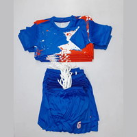 Camiseta de Fútbol de Verano de Alta Calidad, Personalizada, Transpirable, de Secado Rápido, Antibacteriana, para Entrenamiento, Sublimada