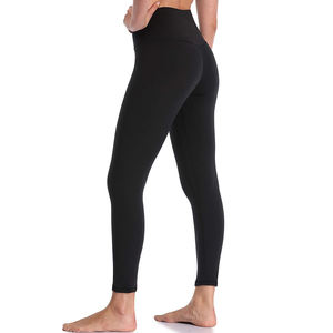 OEM personalizado mujeres Leggings Slim Fit mezcla de algodón de alta calidad al por mayor ropa deportiva pantalones de yoga para entrenamiento y Fitness - Product Image 4