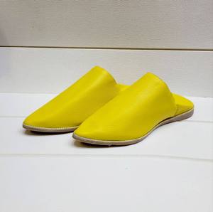 Handmade Genuine Moroccan Leather Babouche Slippers Men With Non Slip Breathable Comfort Fit For Home And Outdoors - Product Image 1