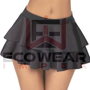 Jupe respirante personnalisée pour femmes en gros Jupe décontractée pour femmes en polyester respirant de toutes les couleurs personnalisée - Product Image 5