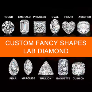 เพชรหลวมจากอินเดีย IGI สำหรับ GIA ได้รับการรับรอง HPHT CVD ห้องปฏิบัติการปลูกเพชรขนาดตั้งแต่0.5ct ถึง6CT - Product Image 6