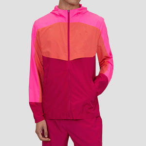 Ensemble 2 pièces Ensemble short sport personnalisé Respirant 100% Veste coupe-vent Zip up Nylon et ensemble short 2025 - Product Image 3