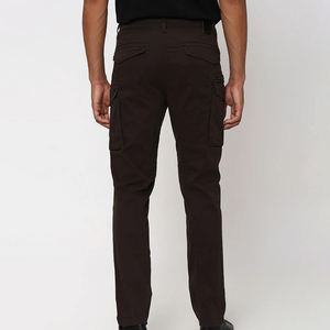 Wholesale Custom Design Style <b>High</b> Street Joggers <b>Trousers</b> Custom Embroidered Logo Elastic <b>Waist</b> Straight Pleated Breathable - Product Image 2