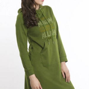 Personalizado de alta calidad de longitud larga gruesa musulmana señoras sudaderas con capucha precio razonable islámico Sudadera con capucha transpirable para mujer - Product Image 3