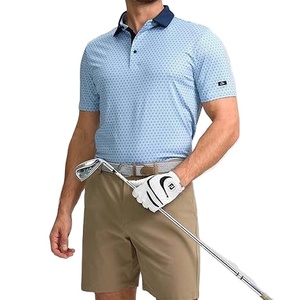 High Quality Customized Summer Short Sleeve for Polo Shirts for Men Solid Pattern Canvas Fabric in Custom Colors - Product Image 1