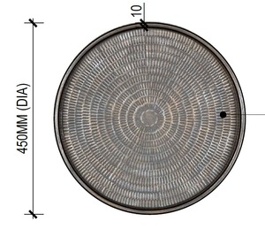 Living Room Furniture Iron <b>Light</b> Antique Side Table With Hammered Finishing Top Decorative Side Table - Product Image 3