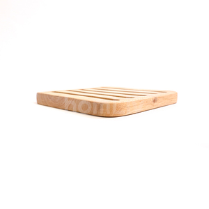 OEM - Tapete Cuadrado para Servir de Madera de Teca Dorota, Ecológico y Natural, Apto para Alimentos, Sin Pintura ni Barniz, Halal, Kit Personalizado - Product Image 3