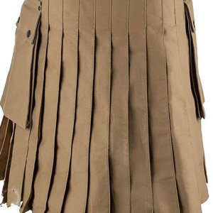 กางเกงคิลท์อเนกประสงค์สำหรับผู้ชายพร้อมสายหนังและกระเป๋าใส่ของขนาดใหญ่ สก็อตติชคิลท์ 2026 - Product Image 6