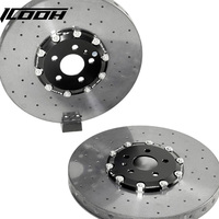 ICOOH Gen 2 Cakram Rem Keramik Karbon 420mm untuk Audi S6/S7/C7/RS5/RS6/RS7 Benz