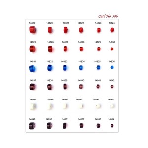 ลูกปัดแก้วรูปทรงยางรถยนต์ทำมือ ขนาด 6-7 มม. x 9 มม. หลากสี งานฝีมือศิลปะ ดีไซน์ทันสมัย สำหรับทำเครื่องประดับคุณภาพสูง ราคาสุดคุ้ม คุณภาพเยี่ยม - Product Image 4