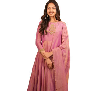 Nuevos estilos de moda, 1 Color, largo, boda y fiesta, vestido especial precioso con juego de Dupatta a juego para venta en línea - Product Image 1