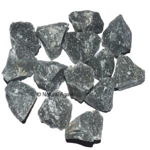 Commandez en ligne des pierres brutes de aventurine grise polies - Product Image 1