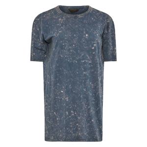 T-shirt femme personnalisé avec logo, en coton délavé à l'acide, manches courtes, imprimé sur toute la surface, t-shirt épais délavé à l'acide pour femme - Product Image 5