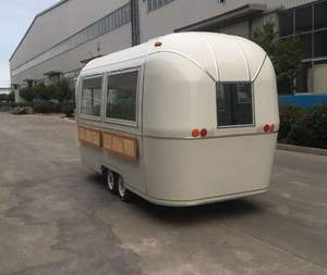 Fabricante de Remolques Móviles Clásicos para Carritos de Comida Rápida, 4 Ruedas, Lámina Galvanizada, 2 Años de Garantía - Product Image 1