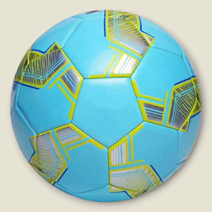 Two Tone <b>Laminated</b> Football Oem Service Soccer Training Pakistani Soccer Ball <b>Machine</b> Design Size 5 PU Leather Soccer Ball - Product Image 1