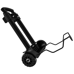 Chariot pliable noir Solarplay compatible avec une station d'alimentation portable, capacité <span class=keywords><strong>de</strong></span> charge <span class=keywords><strong>de</strong></span> 55,1 lb, chariot facile à transporter, camping, voyage - Product Image 1