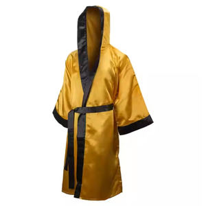 2025 Services OEM Polyester Qualité Prix raisonnable Robe de boxe Conception personnalisée Meilleure vente Robe de boxe fabriquée en usine - Product Image 2